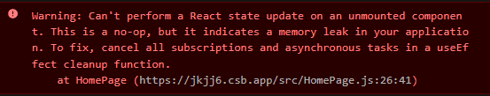 Preventing Memory Leaks in a React Application